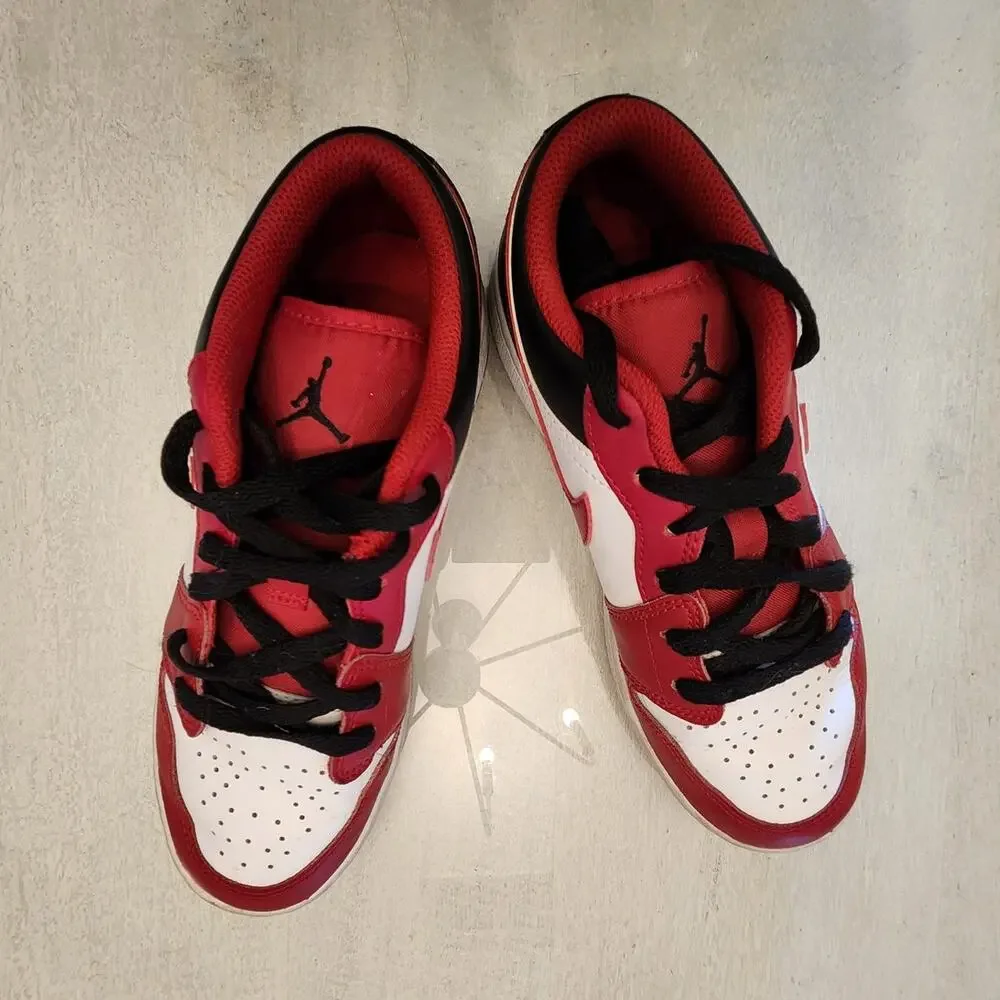 Nike Jordan Youth Red Black 553560-163 SZ 5Y Sneakers
